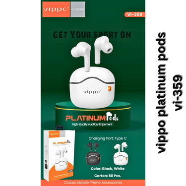 Vippo Platinum Pods Vi-359 True Wireless Earbuds with Bluetooth 5.3 | OGdeal